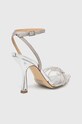 Obuwie Guess szpilki Syena2 FL5S2N.SAT03.SILVE srebrny