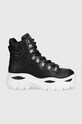 Guess workery Sellen imitacja skóry licowej czarny FL5SLL.ELE12.BLACK