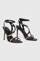 Σανδάλια Guess Syivia FL5SYV.LEA03.BLACK μαύρο SS23