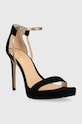 Semišové sandály Guess Zoila FL5ZOI.SUE03.BLACK černá SS23