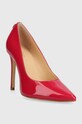 Δερμάτινες γόβες Guess Gavi13 FL7G13.PAT08.CHER ροζ SS23