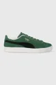 zelená Semišové sneakers boty Puma Suede Classic XXI Pánský