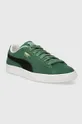 Puma sneakers din piele întoarsă Suede Classic XXI verde