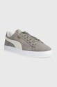 Puma sneakers din piele întoarsă Suede Classic XXI 374915 gri SS24