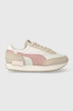 beżowy Puma sneakersy Future Rider Soft Wns Damski