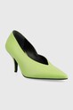 Δερμάτινες γόβες Patrizia Pepe 8Z0079.L048.G532 πράσινο SS23