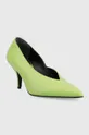 Кожаные туфли Patrizia Pepe зелёный