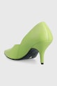 Παπούτσια Δερμάτινες γόβες Patrizia Pepe 8Z0079.L048.G532 πράσινο