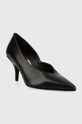 Patrizia Pepe stilettos de piele 8Z0079.L048.K103 negru SS23