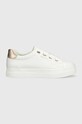 Кожени маратонки Gant Avona Planet friendly бял 26531918.G296