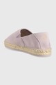Obuwie Gant espadryle zamszowe Lucinella 26563811.G595 fioletowy