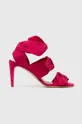 Sandále Red Valentino ružová