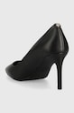 Încălțăminte MICHAEL Michael Kors stilettos de piele Alina 40F2HNMP2L.001 negru