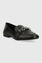 Шкіряні мокасини MICHAEL Michael Kors Madelyn 40R3MDFP1L.001 чорний SS23