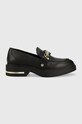Liu Jo mocasini GABRIELLE 13 imitatie de piele negru SA3013EX01422222