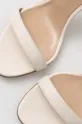 béžová Kožené sandále Elisabetta Franchi