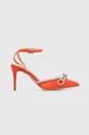 πορτοκαλί Γόβες παπούτσια Steve Madden Leia Γυναικεία