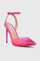 Γόβες παπούτσια Steve Madden Revert ροζ