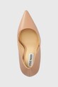 Steve Madden szpilki skórzane Vaze beżowy SM19000016.602