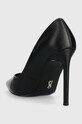 Obuwie Steve Madden szpilki skórzane Vaze SM19000016.017 czarny