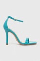 Steve Madden sandali Uphill finta pelle verniciata turchese SM19000018.836