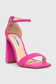 Δερμάτινα πέδιλα Steve Madden Airy SM19000021.554 ροζ SS23