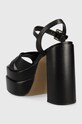 Παπούτσια Δερμάτινα σανδάλια Aldo Gisell 13540201.GISELL μαύρο