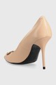 Обувки Кожени обувки с висок ток Love Moschino Scarpad Spillo 95 JA10139G1GIE0609 бежов