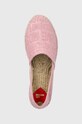 Love Moschino espadryle Scarpad Espam 35 różowy JA10313G1GJM1600