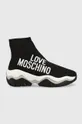 μαύρο Αθλητικά Love Moschino Sneakerd Roller 45 Γυναικεία