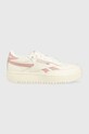 Кроссовки Reebok Classic Club C Double Raven кожа бежевый GY4802