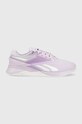 Reebok tornacipő Nano X3 szintetikus lila HP6051