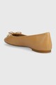 Obuwie Lauren Ralph Lauren baleriny skórzane Jayna 802824650015.101 beżowy