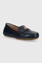 Lauren Ralph Lauren mokasyny skórzane Barnsbury 802852847007.410 granatowy SS23