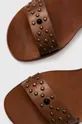 hnedá Kožené sandále Lauren Ralph Lauren 802891394001