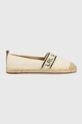 béžová Espadrilky Lauren Ralph Lauren Caylee III Dámsky