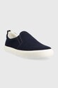Lauren Ralph Lauren tenisówki Haddley 802891460002.410 granatowy SS23
