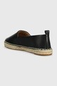 Взуття Шкіряні еспадрилі Lauren Ralph Lauren Cameryn IV 802905304001.001 чорний