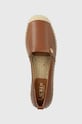 Δερμάτινες εσπαντρίγιες Lauren Ralph Lauren Cameryn IV Cameryn IV καφέ 802905304002.270
