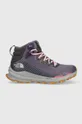 fioletowy The North Face buty Vectiv Fastpack Mid Futurelight Damski