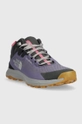 Cipele The North Face Cragstone Mid Waterproof ljubičasta