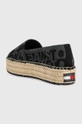 Espadrile Tommy Jeans LOGOMANIA ESPADRILLE  Vanjski dio: Tekstilni materijal Unutrašnji dio: Tekstilni materijal Potplat: Sintetički materijal