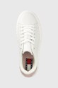 Tommy Jeans sneakersy skórzane NEW CUPSOLE LEATHER biały EN0EN02137