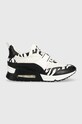 Dkny sneakersy AISLIN imitacja skóry licowej biały K4219107.WB1