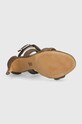 Sandali iz semiša Dkny CANDRA K4251452.BIR rjava