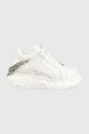 Buffalo sneakersy Cld Corin Chain 2.0 platforma biały 1630858.WHT