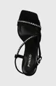 čierna Semišové sandále Pinko Anais