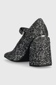 Obutev Salonarji Pinko Claudie Mary Jane 100862.A0O4.ZZI srebrna
