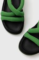 Сандалии Tommy Jeans CHUNKY SANDAL зелёный EN0EN02073