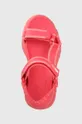 ροζ Σανδάλια Tommy Jeans WEBBING HYRBID SANDAL